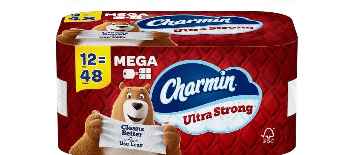 Charmin Ultra Strong Toilet Paper, 2‑Ply (30 rolls) non-toxic cleaning Oahu