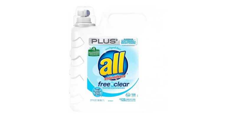 all Free & Clear Plus+ Liquid Laundry Detergent (200 fl oz) non-toxic cleaning Oahu