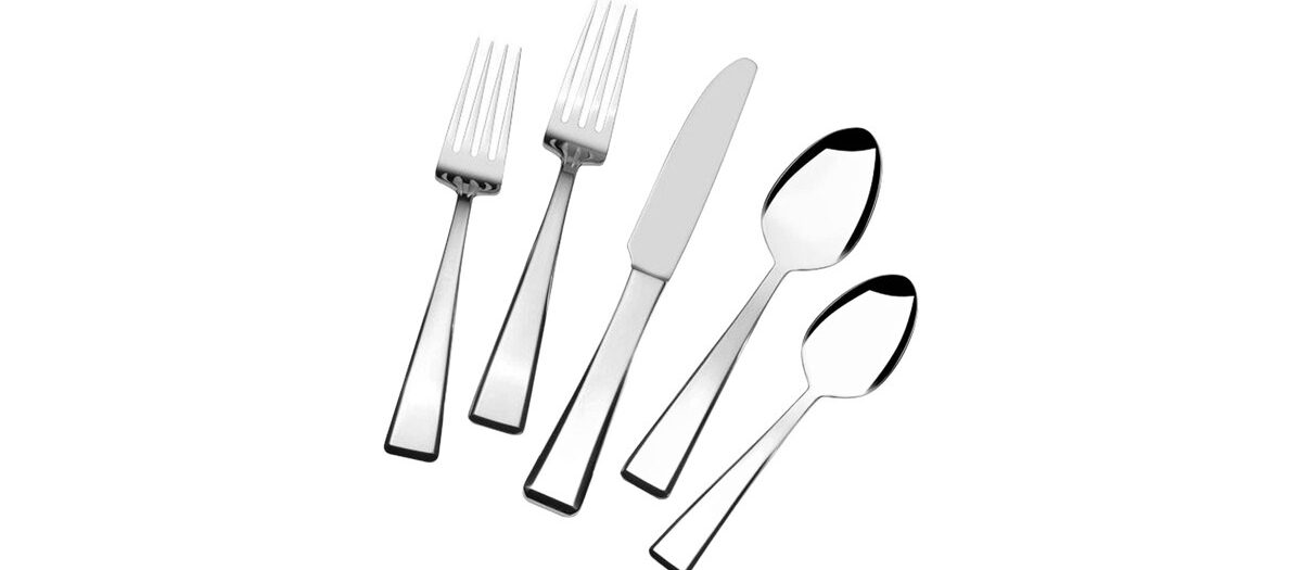Stainless Steel Flatware Set non-toxic cleaning Oahu