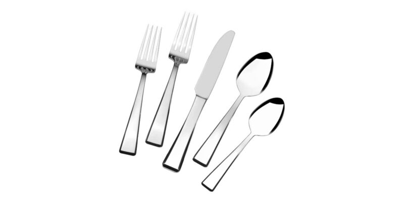 Stainless Steel Flatware Set non-toxic cleaning Oahu