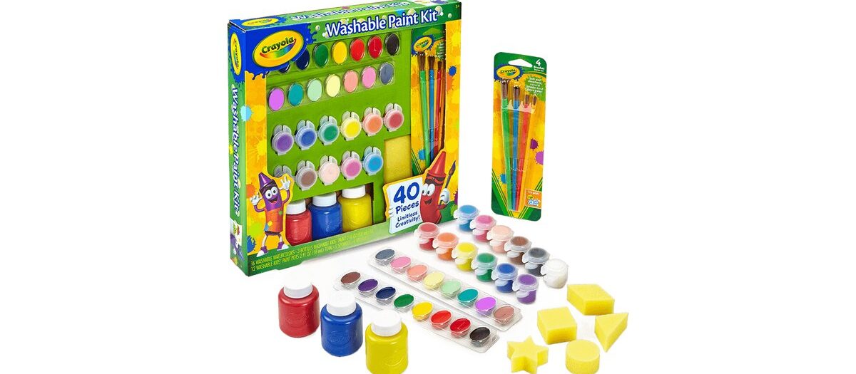 Washable Paint Set non-toxic cleaning Oahu