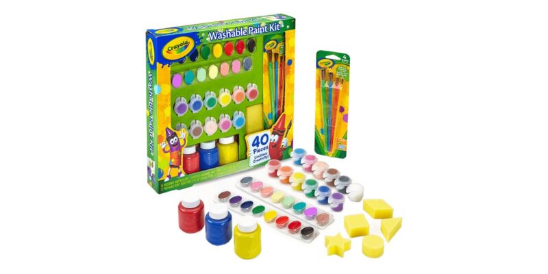 Washable Paint Set non-toxic cleaning Oahu