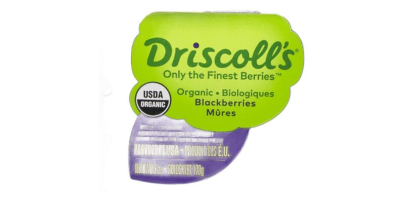 Blackberries (fresh) non-toxic cleaning Oahu