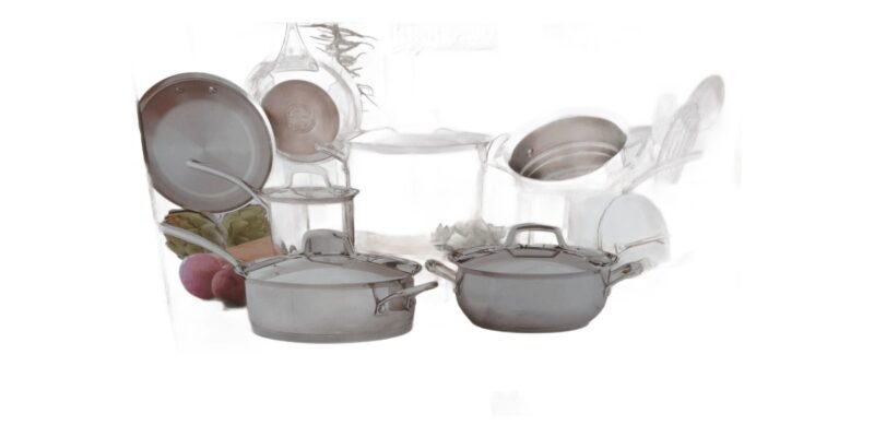 Stainless Steel Cookware Set non-toxic cleaning Oahu