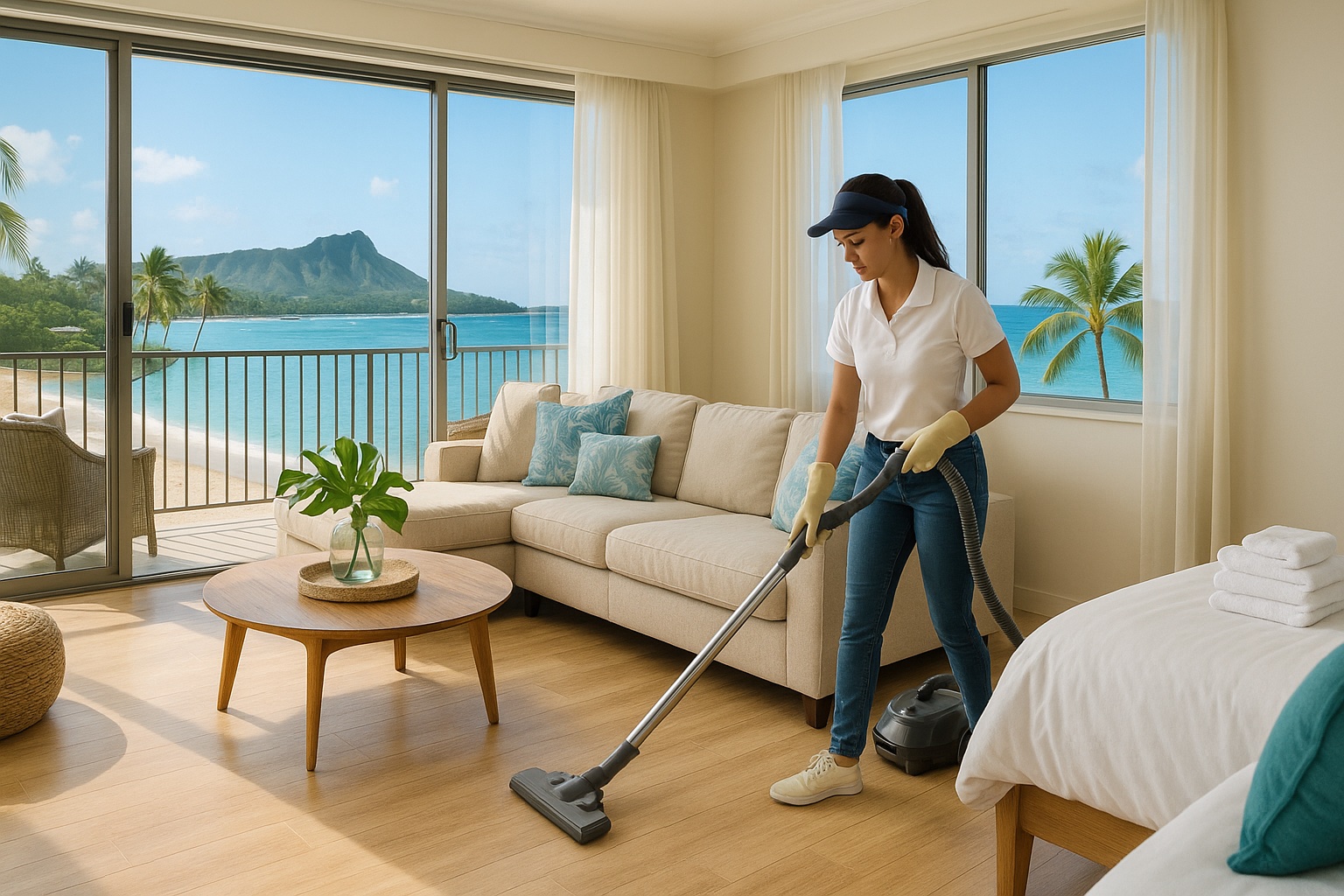 Vacation rental cleaning Honolulu